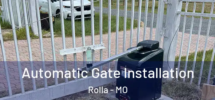  Automatic Gate Installation Rolla - MO