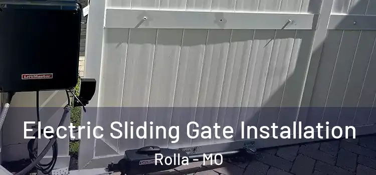  Electric Sliding Gate Installation Rolla - MO