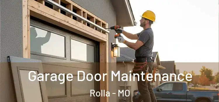  Garage Door Maintenance Rolla - MO
