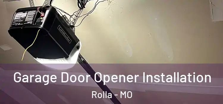  Garage Door Opener Installation Rolla - MO