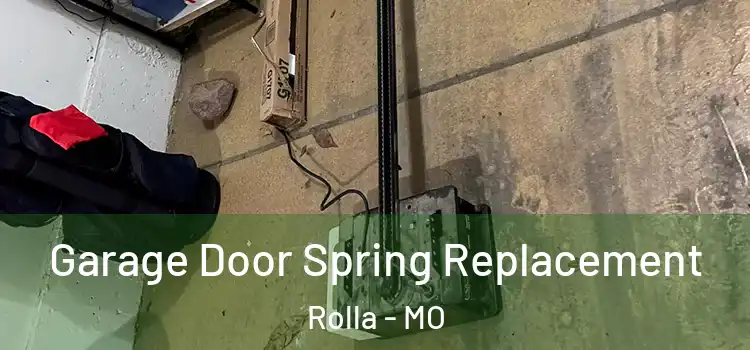  Garage Door Spring Replacement Rolla - MO