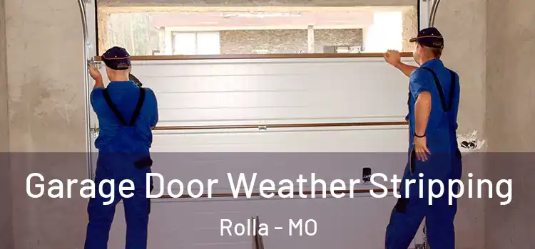  Garage Door Weather Stripping Rolla - MO