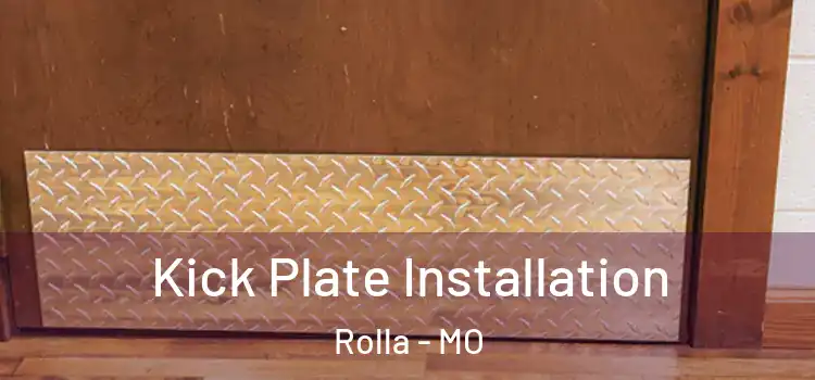  Kick Plate Installation Rolla - MO