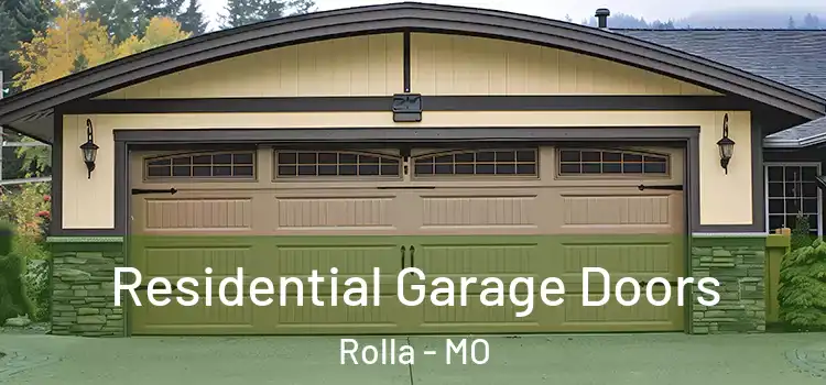  Residential Garage Doors Rolla - MO