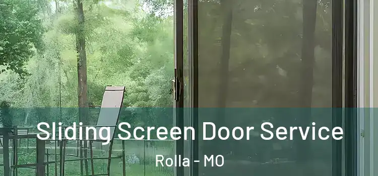 Sliding Screen Door Service Rolla - MO